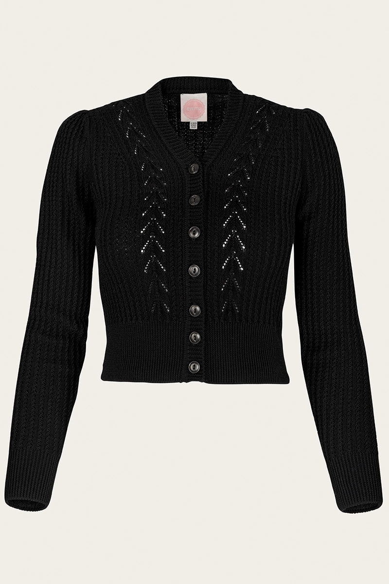 Emmy Design The Scandi Summer Cardi Black