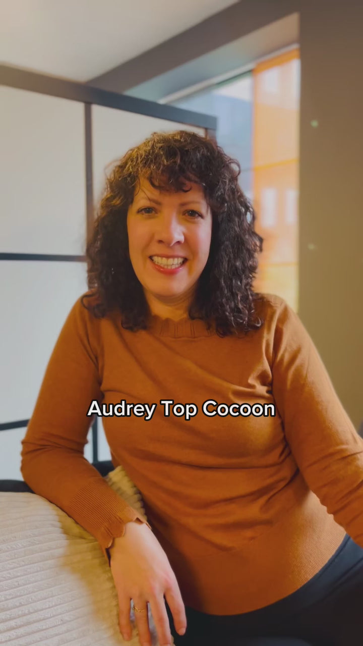 Audrey Maple Orange Genser