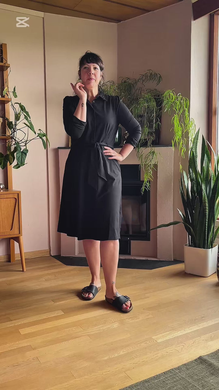 Sheeva Dress Viscose Classic Black