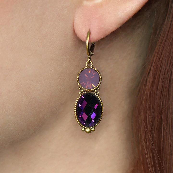 Øredobber Tosca Lilla